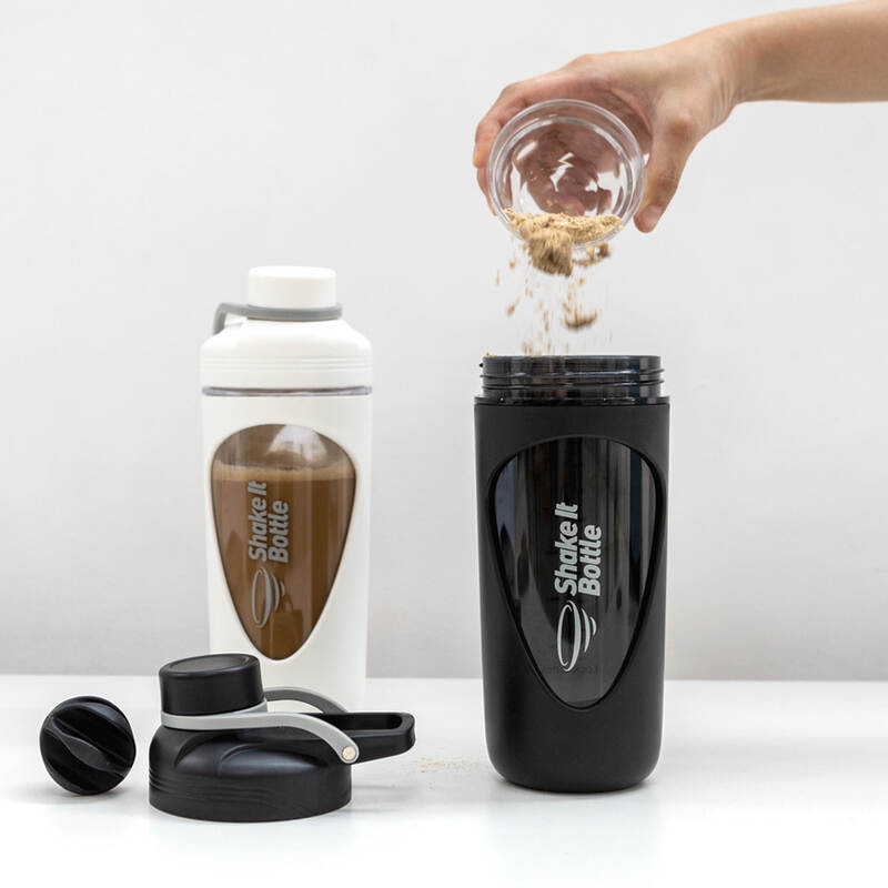 [Áp voucher 8%] Bình Lắc Locknlock Balance Shake It Bottle 800ml - 2 Màu (Đen, Trắng) - HAP949 image number null